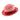 Montique Riviera Pinch Front Straw Fedora in Red