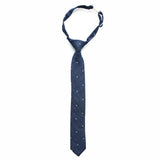 Navy Dot - Boys Tie