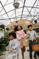 Peony Stripe - Boys Tie — view 6