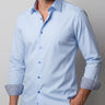 Daniel Button-Up Shirt With Contrast Details // Blue // Contemporary Fit (Regular)
