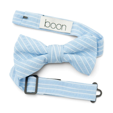 Pond Stripe - Boys Bow TIe