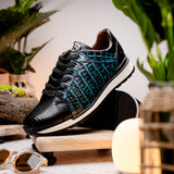 Portici In Navy / Black