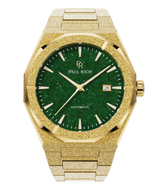 Paul Rich US Frosted Star Dust II Gold Green Watch in Automatic