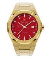 Paul Rich US Frosted Star Dust II Gold Red Watch
