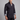Donny// Cotton Knit-Stretch Button-Up Shirt With Contrast Details // Black // Tailored Fit (Fitted) in #color_