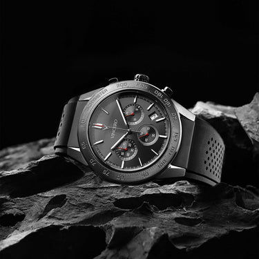 The Rogue - Gunmetal/Red