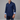 Paul// Cotton Knit-Stretch Button-Up Shirt With Contrast Details // Navy // Tailored Fit (Fitted) in #color_
