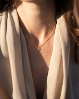 Sapphire Necklace - Gold