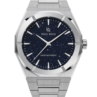 Paul Rich US Star Dust II Silver Dress Watch