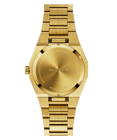 Paul Rich US Frosted Star Dust II Desert Gold Watch