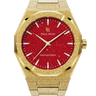 Paul Rich US Frosted Star Dust II Gold Red Watch