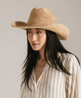 Gigi Pip Ames Packable Straw Cowboy Hat