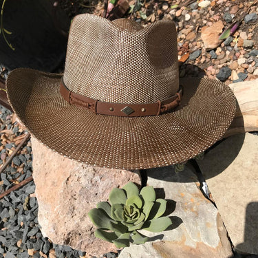 Stetson Jensen Wide Brim Outdoor Straw Hat