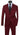 Vinci Burgundy Regular Fit 2 Piece Suit - 2PP