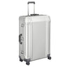 Geo Aluminum | 30" Spinner Travel Case in SILVER #color_ SILVER