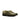 DapperFam Giuliano Golf in Olive / Dark Brown Men's Italian Full Grain & Pebble Grain Leather Whole Cut in Olive / Dark Brown