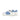 DapperFam Rivale in Blue Men's Linen Trainer