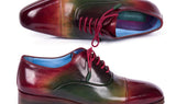 Paul Parkman Men's Captoe Oxfords in Multicolor
