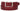 Paul Parkman Men's Croco-Embossed Calfskin Leather Belt in Burgundy