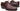 Paul Parkman Men's Croco-Embossed Leather Derby Shoes in Brown & Bordeaux