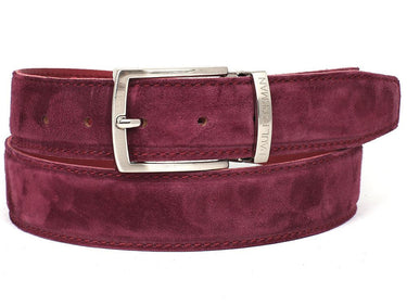 Pau Parkman Men's Suede Belt in Purple