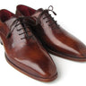 Paul Parkman Men's Plain Toe Calfskin Oxfords in Brown