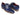 Paul Parkman Men's Captoe Hand-Painted Leather Oxfords in Navy Blue in #color_