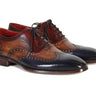Paul Parkman Men's Wingtip Oxfords in Navy, Camel & Bordeaux