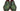 Paul Parkman Men's Hand-Painted Side Sewn Tassel Loafers in Green in #color_