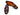 Paul Parkman Men's Croco-Embossed Leather Double Monkstraps in Brown & Bordeaux in #color_