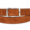 Pau Parkman Men's Suede Belt in Tobacco