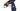 Paul Parkman Men's Captoe Hand-Painted Leather Oxfords in Navy Blue in #color_