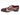 Paul Parkman Men's Hand-Painted Suede Captoe Oxfords in Bordeaux & Beige