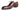 Paul Parkman Men's Hand-Painted Plain Toe Oxfords in Brown & Bordeaux