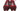 Paul Parkman Men's Side Handsewn Leather Captoe Oxfords in Red / Bordeaux in #color_
