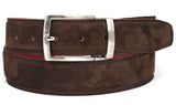 Pau Parkman Men's Suede Belt in Brown