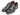 Paul Parkman Men's Hand-Painted Leather Wingtip Oxfords in Gray & Black