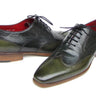 Paul Parkman Men's Floater Leather Wingtip Oxfords in Green