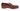 Paul Parkman Men's Hand-Painted Leather Penny Loafers in Tobacco & Bordeaux