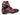 Paul Parkman Men's Hand-Welted Captoe Monkstraps in Purple & Burgundy in #color_