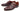Paul Parkman Men's Croco-Embossed Leather Double Monkstraps in Brown & Bordeaux in #color_