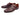 Paul Parkman Men's Croco-Embossed Leather Double Monkstraps in Brown & Bordeaux in #color_
