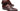 Paul Parkman Men's Croco-Embossed Leather Double Monkstraps in Brown & Bordeaux in #color_