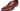 Paul Parkman Men's Hand-Painted Leather Penny Loafers in Tobacco & Bordeaux