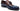 Paul Parkman Men's Leather Kiltie Tassel Loafers in Navy & Tobacco