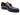 Paul Parkman Men's Leather Kiltie Tassel Loafers in Navy & Tobacco