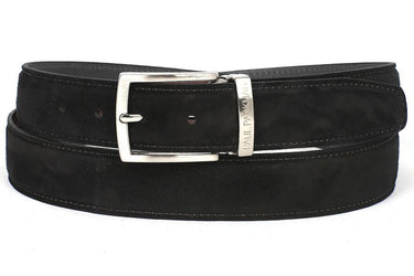Pau Parkman Men's Suede Belt in Black