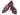 Paul Parkman Men's Leather Double Monkstraps in Bordeaux & Navy