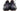 Paul Parkman Men's Hand-Painted Leather Derby Shoes in Blue & Navy in #color_