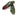 Paul Parkman Men's Hand-Painted Leather Tassel Loafers in Green in #color_